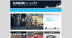 Desktop Screenshot of dunedintriclub.co.nz